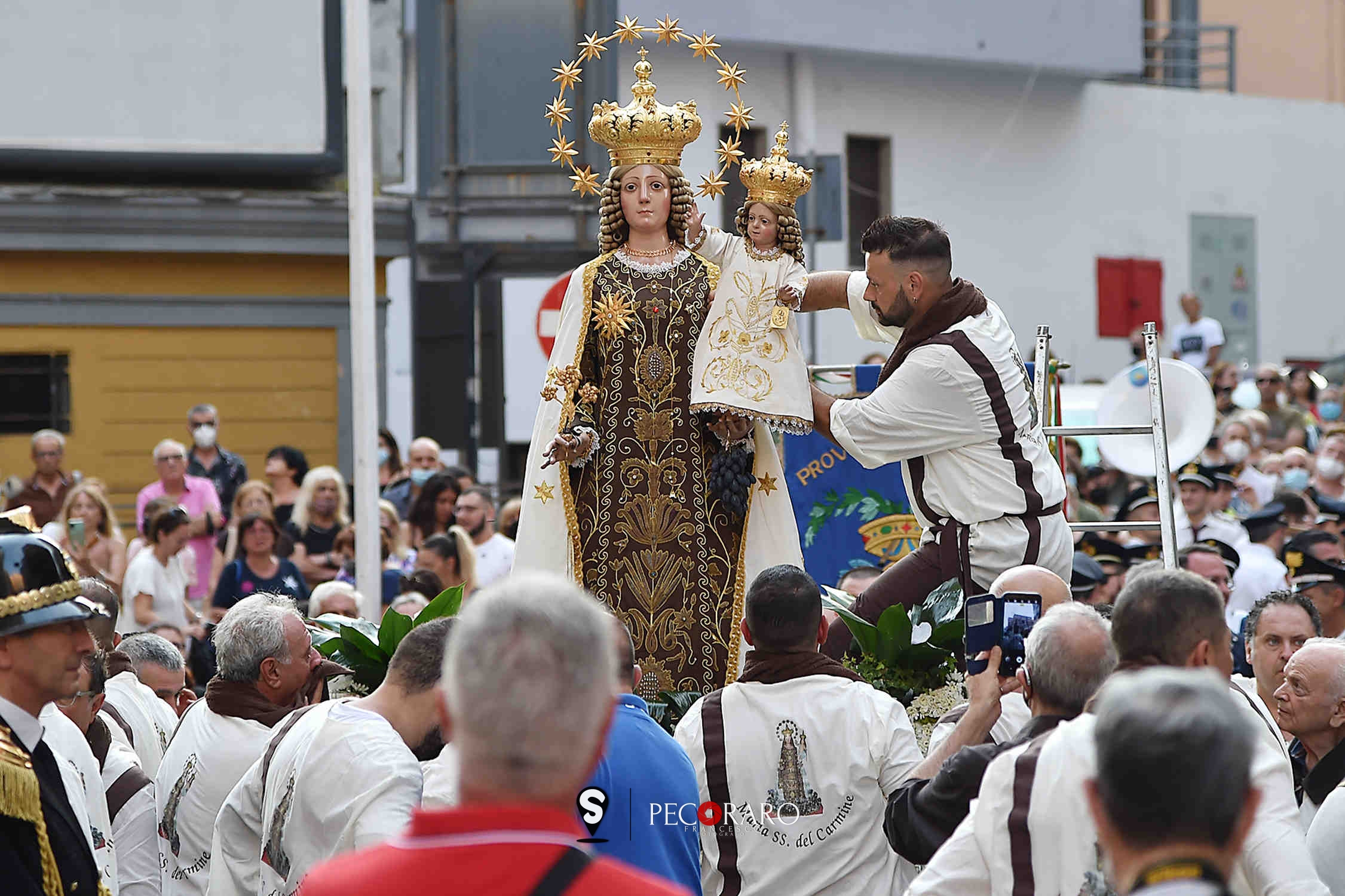 SAL - 17 07 2022 Salerno. Processione Madonna del Carmine. Foto Tanopress