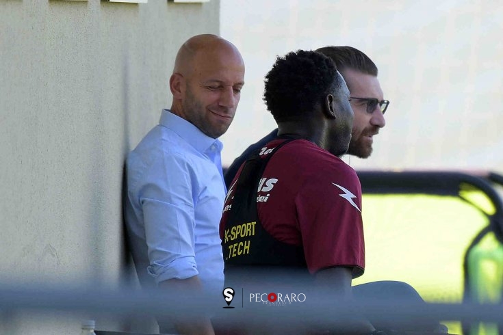 De Sanctis in ritiro, primo allenamento per Valencia e Sambia – LE FOTO - aSalerno.it