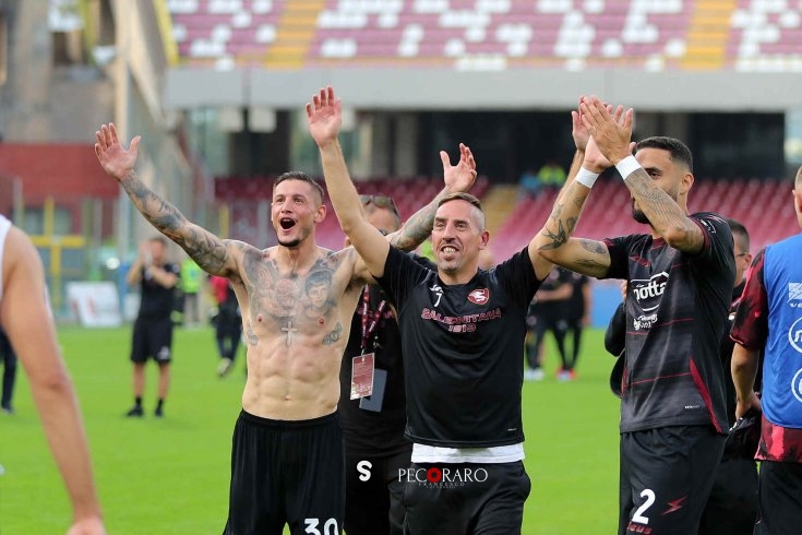 Salernitana, Ribery: “Fiero della squadra” - aSalerno.it