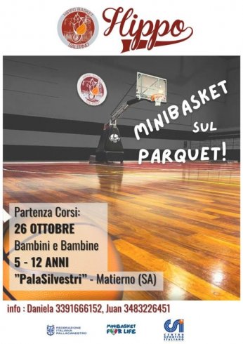 Hippo Basket Salerno, Minibasket sul parquet - aSalerno.it