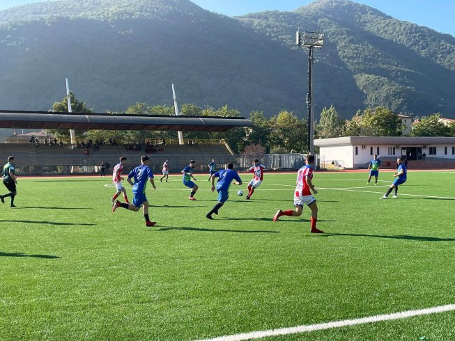 Giffonese-Olympic Salerno 2-1. Un goal per tempo premia i nerazzurri - aSalerno.it