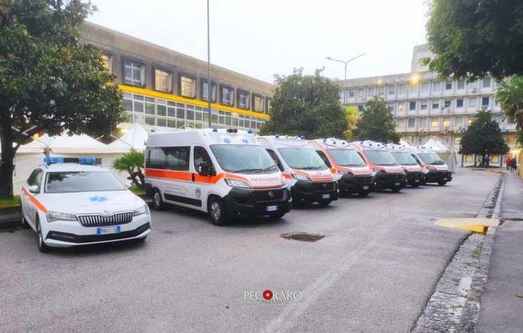 Collaudo per tre nuove ambulanze al Ruggi - aSalerno.it