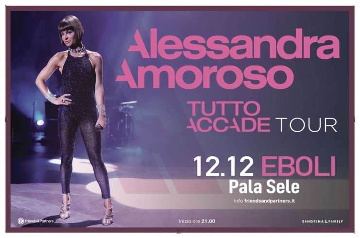 Alessandra Amoroso ad Eboli, questa sera con “Tutto Accade Tour” - aSalerno.it