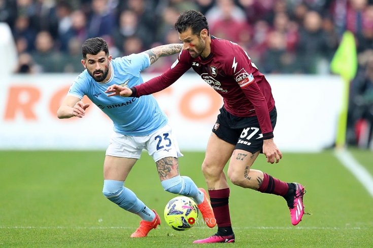 Salernitana robusta, 0-0 con la Lazio (pt) - aSalerno.it