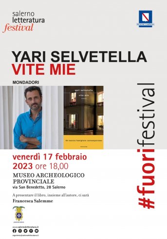 Salerno Letteratura, domani Yari Selvetella al Museo Archeologico Provinciale - aSalerno.it