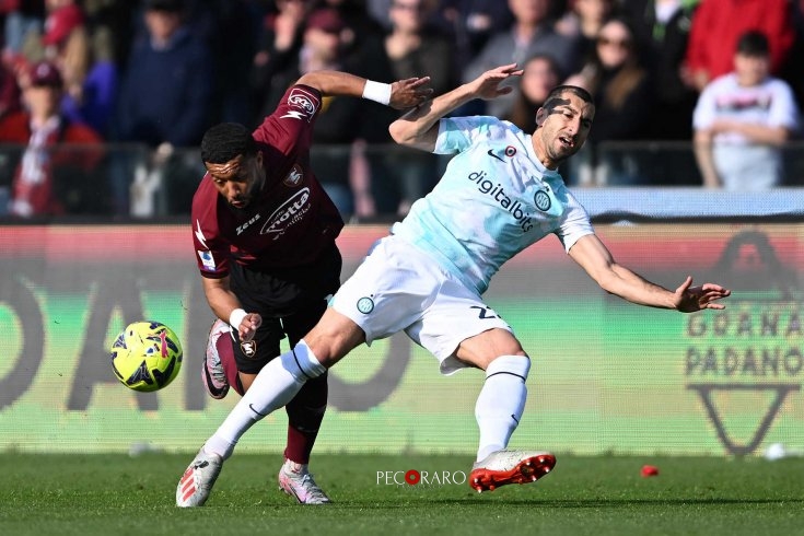 Salernitana punita da Gosens, 0-1 Inter (pt) - aSalerno.it