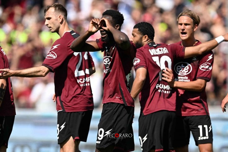 Salernitana super, tris di reti al Sassuolo - aSalerno.it