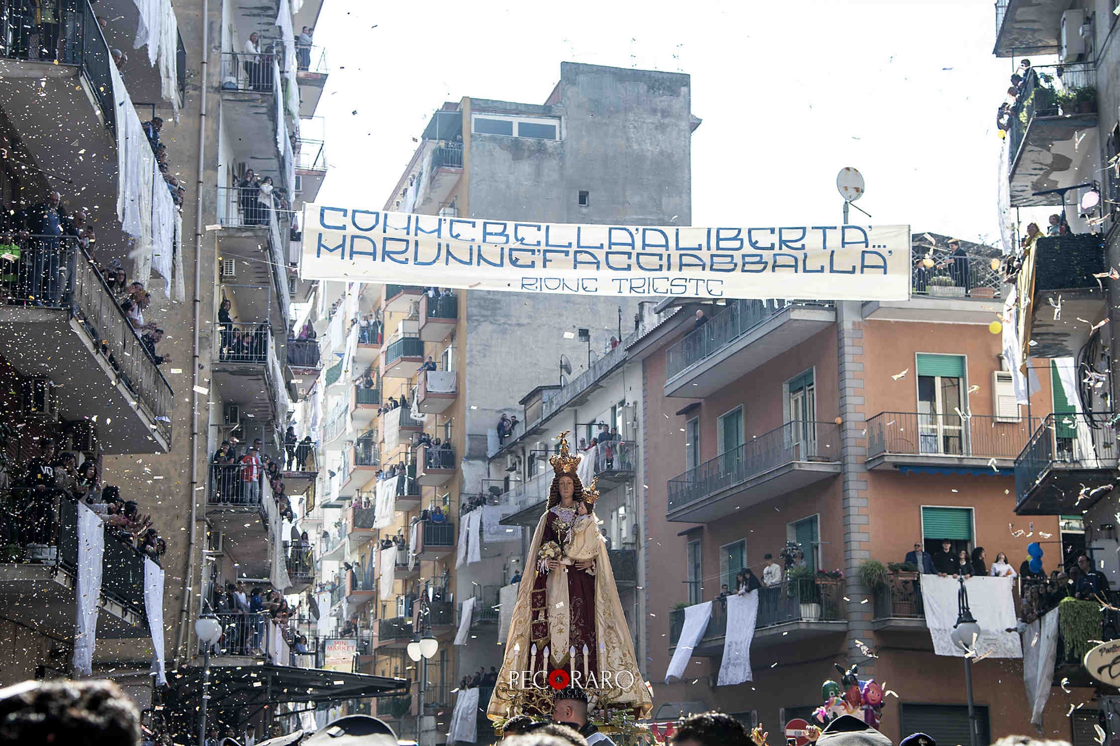 SAL - 23 04 2023 Pagani. Processione Madonna delle Galline. Foto Tanopress