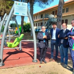 Inaugurazione parco giochi inclusivo_