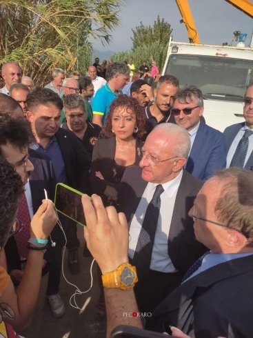 Abbattimento del Ponte Marconi a San Marzano sul Sarno - aSalerno.it