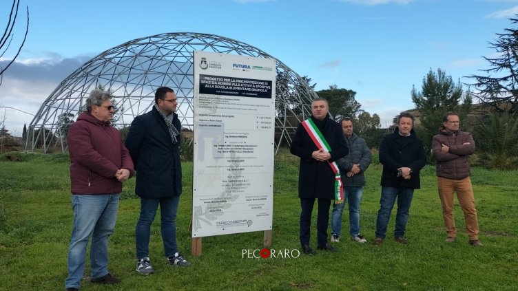 Consegnati i lavori di completamento della cupola geodetica di Gromola - aSalerno.it