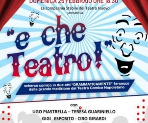Locandina - 'E che Teatro!' - 24_25 febbraio