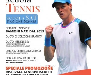 Locandina Scuola Tennis Social Tennis Club