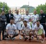 La squadra del Social Tennis Club di Cava insieme agli allenatori
